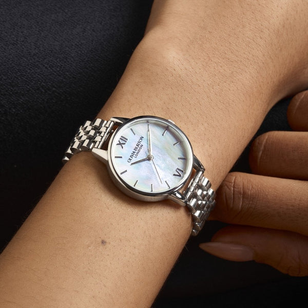 Olivia Burton Ladies Classic 30mm Mother Of Pearl Watch