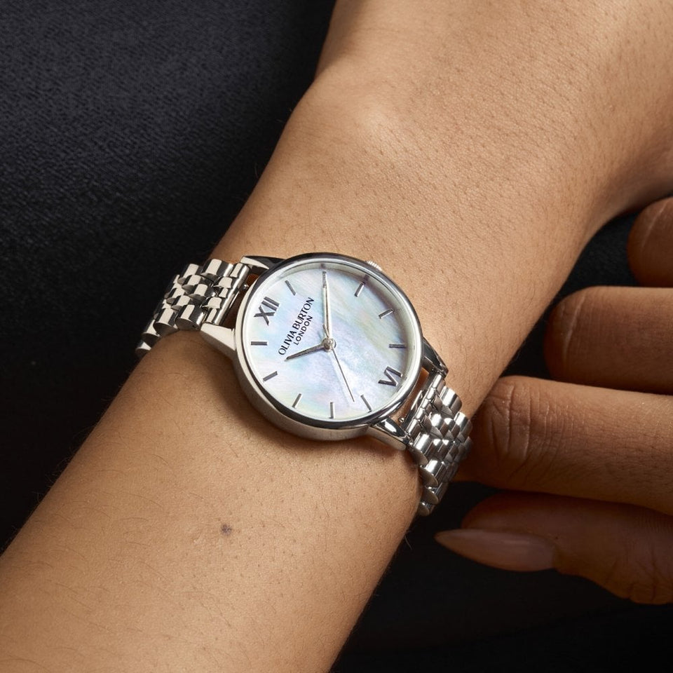 Olivia Burton Ladies Classic 30mm Mother Of Pearl Watch