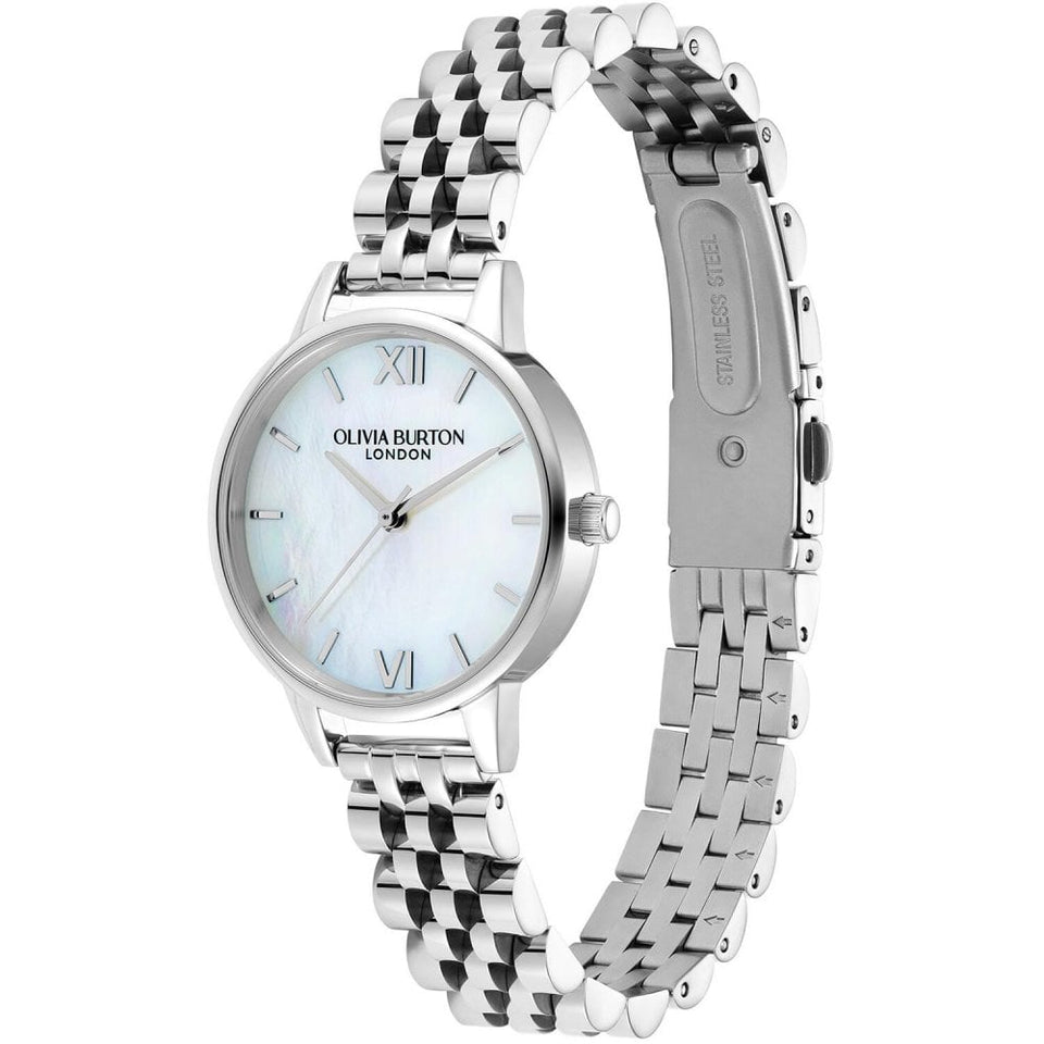 Olivia Burton Ladies Classic 30mm Mother Of Pearl Watch