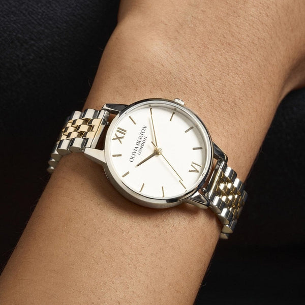 Olivia Burton Ladies Classic 30mm Two Tone Bracelet Watch