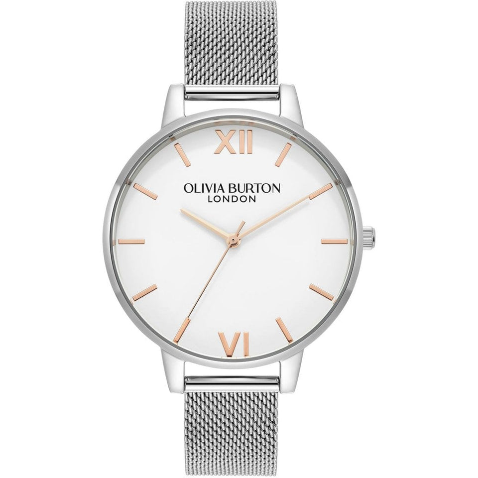 Olivia Burton Ladies Classic 38mm Mesh Bracelet Watch