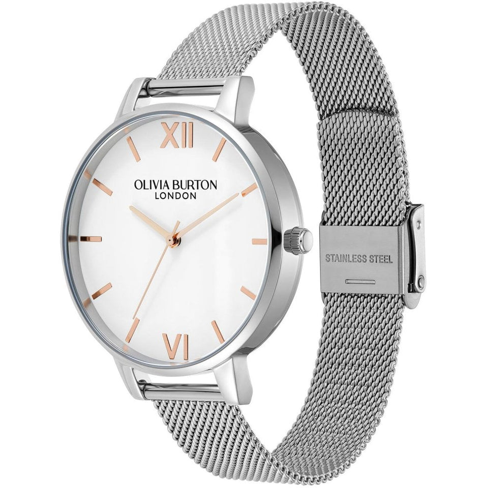 Olivia Burton Ladies Classic 38mm Mesh Bracelet Watch