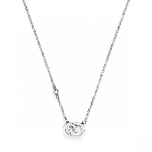 Olivia Burton Ladies Classic Hex Interlinked Necklace & Bracelet Set