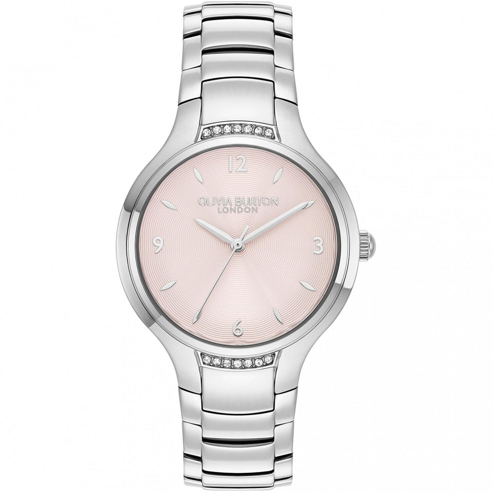 Olivia Burton Ladies Classic Lea Light Blush Bracelet Watch