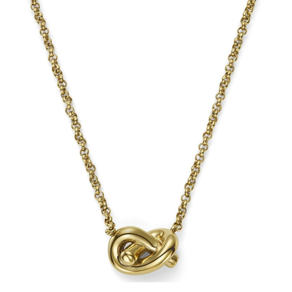 Olivia Burton Ladies Classic Lover's Knot Gold Plated Necklace