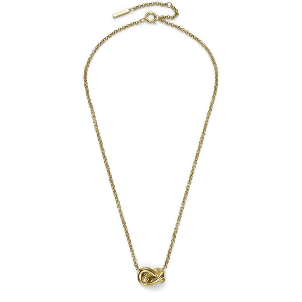 Olivia Burton Ladies Classic Lover's Knot Gold Plated Necklace
