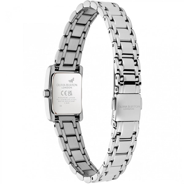 Olivia Burton Ladies Classic Mini Groove Rectangle Dial Watch