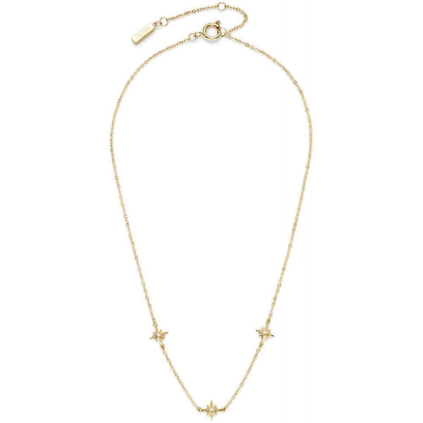 Olivia Burton Ladies Ever Stacked Gold Plated North Star Necklace