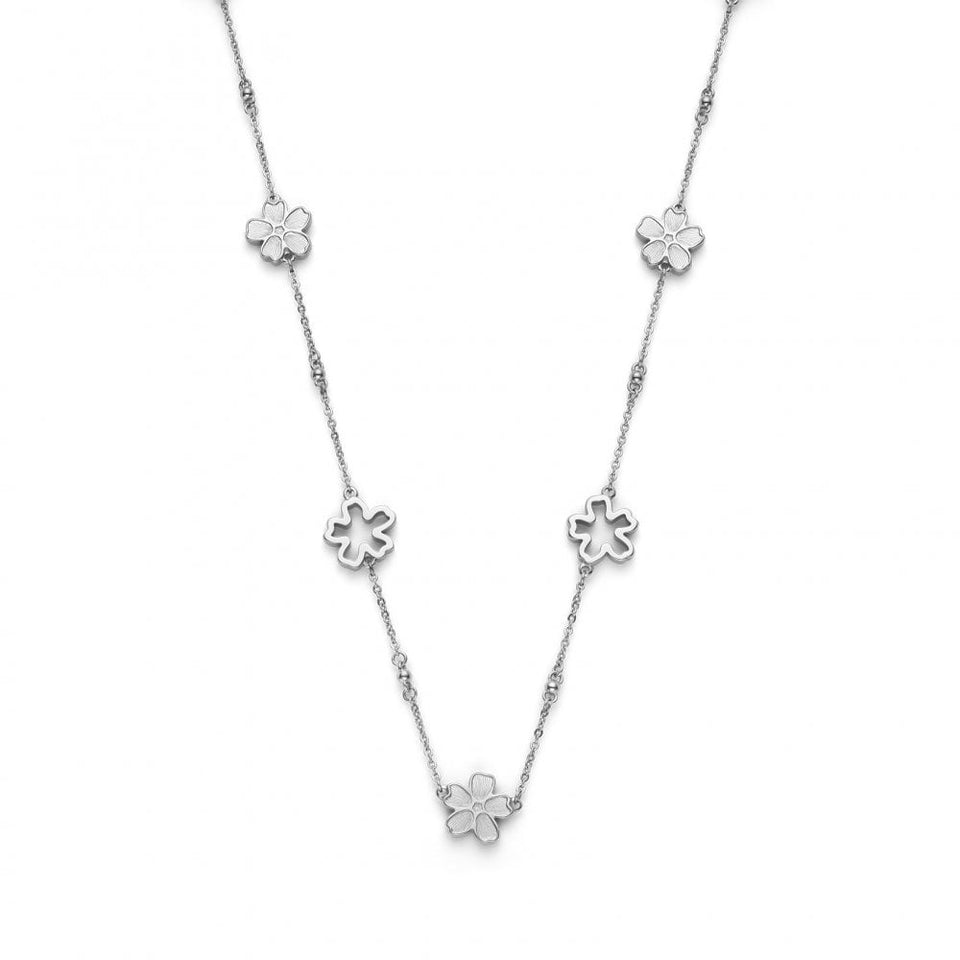 Olivia Burton Ladies Forget Me Not Flower Necklace