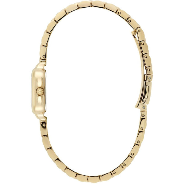 Olivia Burton Ladies Grosvenor Mini 20mm Ivory Dial Gold Plated Watch