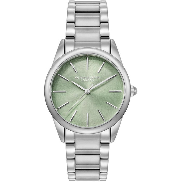 Olivia Burton Ladies Intensity 34mm Mint Green Dial Bracelet Watch