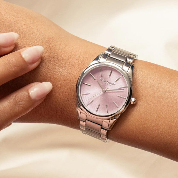 Olivia Burton Ladies Intensity 34mm Purple Lavender Dial Bracelet Watch