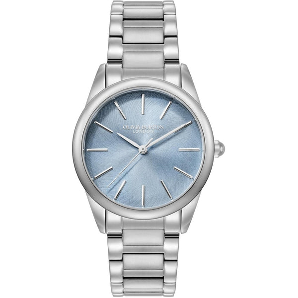 Olivia Burton Ladies Intensity 34mm Sky Blue Dial Bracelet Watch