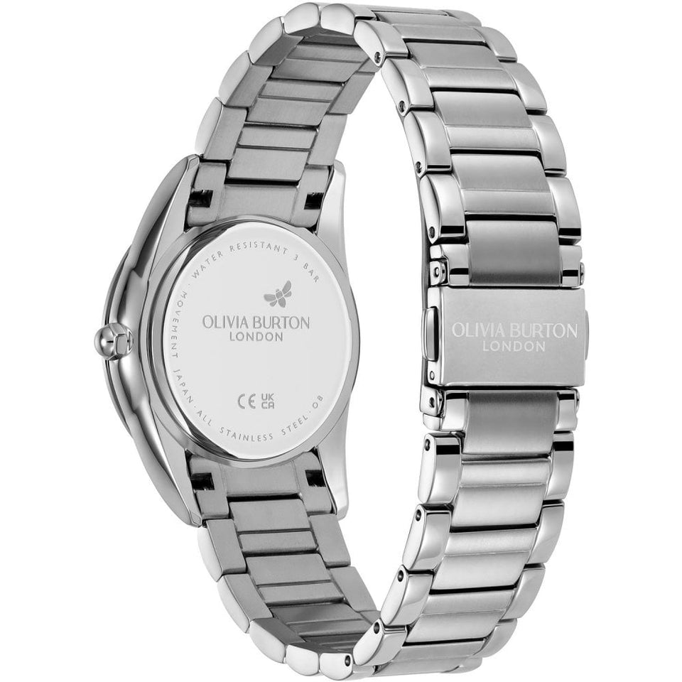 Olivia Burton Ladies Intensity 34mm Sky Blue Dial Bracelet Watch