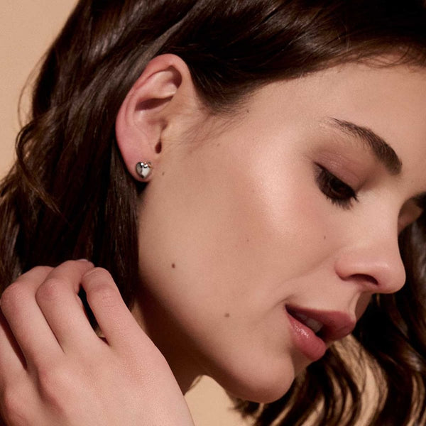 Olivia Burton Ladies Knot Heart Stud Earrings