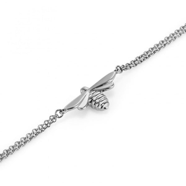 Olivia Burton Ladies Signature Honey Bee Double Bracelet