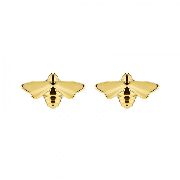 Olivia Burton Ladies Signature Honey Bee Gold Plated Stud Earrings