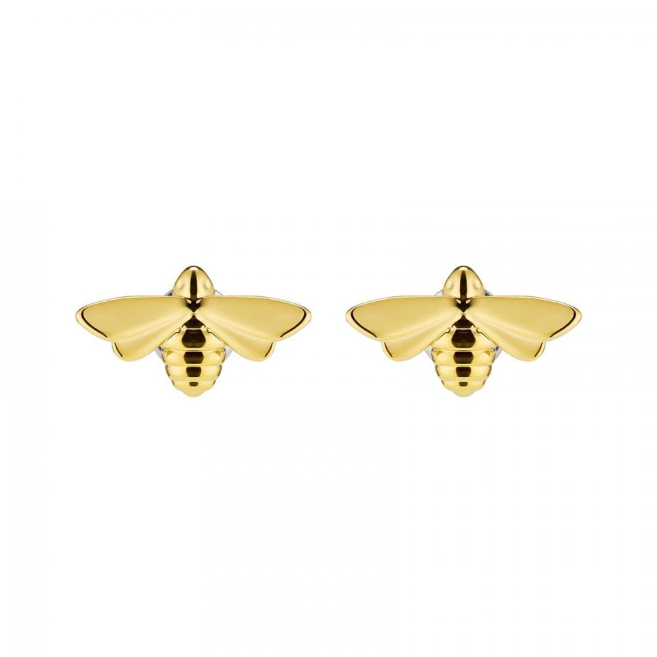 Olivia Burton Ladies Signature Honey Bee Gold Plated Stud Earrings