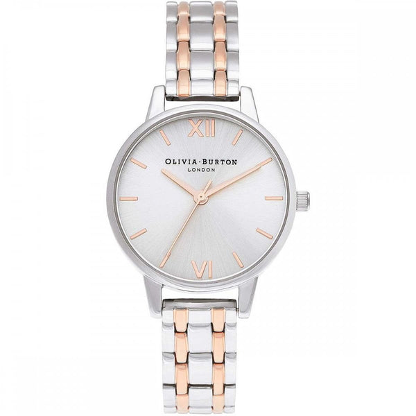Olivia Burton Ladies The England 30mm Two Tone Bracelet Watch