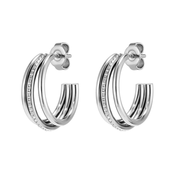 Olivia Burton Ladies Trend Edition Stacked Hoop Earrings