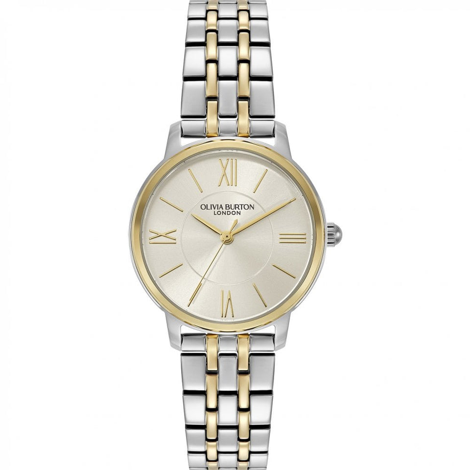 Olivia Burton Ladies Westbourne 30mm Two Tone Bracelet Watch