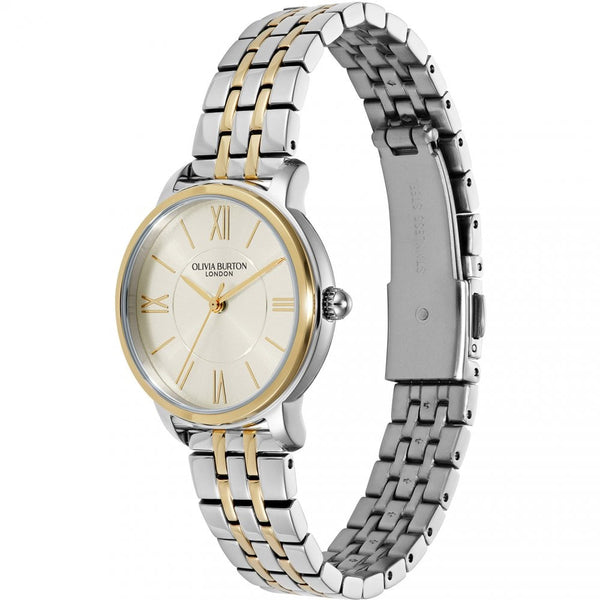 Olivia Burton Ladies Westbourne 30mm Two Tone Bracelet Watch