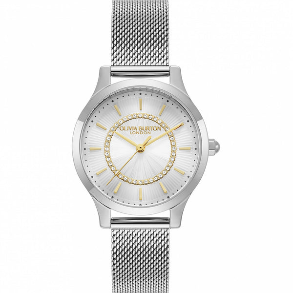 Olivia Burton Ladies Wonderlust 30mm Mesh Bracelet Watch