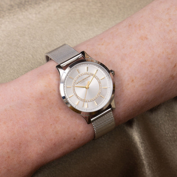 Olivia Burton Ladies Wonderlust 30mm Mesh Bracelet Watch