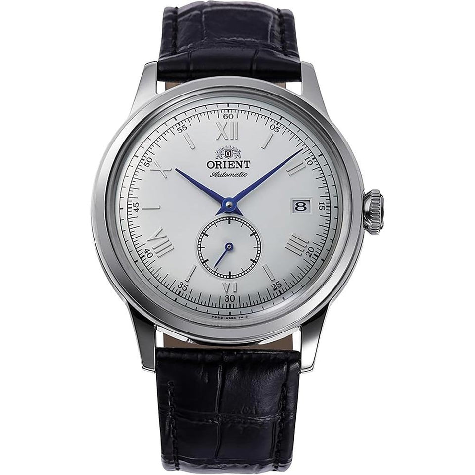 Orient Bambino Small Seconds Automatic 38mm Sunray Black Leather Watch