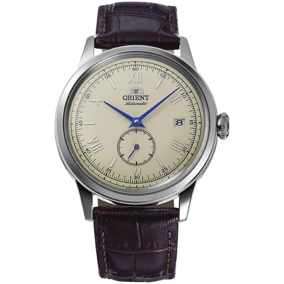 Orient Bambino Small Seconds Automatic 38mm Sunray Silver Dial Watch