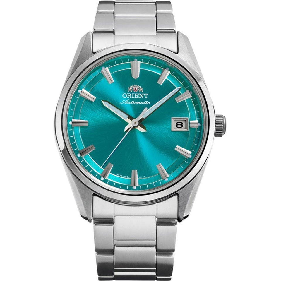 Orient Limited Stretto Date Blue 38.5mm Dial Bracelet Watch