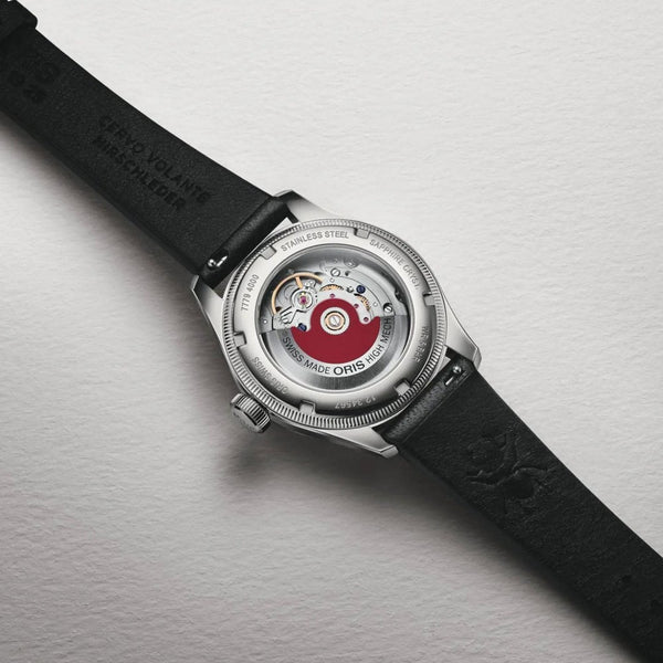 ORIS Big Crown Bullseye 38mm Cervo Volante Strap Watch