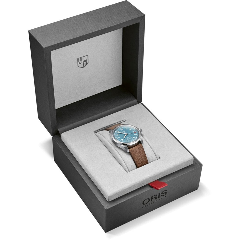 ORIS Big Crown Calibre 473 5-Day Mechanical 38mm Watch, Blue
