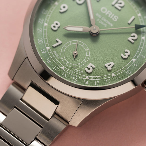 ORIS BIG CROWN POINTER DATE 40mm GREEN