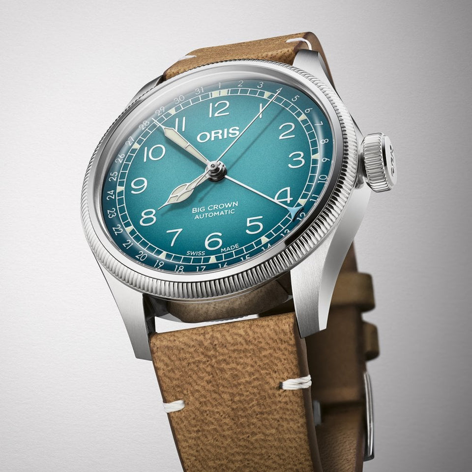 ORIS Big Crown X Cervo Volante 37mm Automatic Watch | Blue Dial