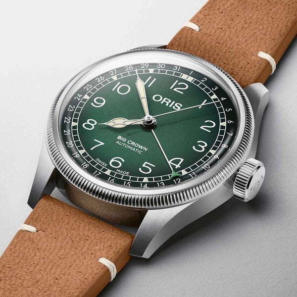 ORIS Big Crown X Cervo Volante 37mm Automatic Watch | Green Dial