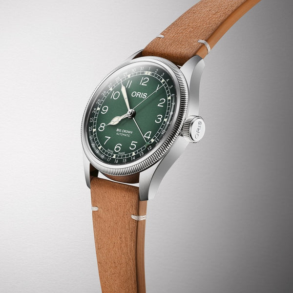 ORIS Big Crown X Cervo Volante 37mm Automatic Watch | Green Dial