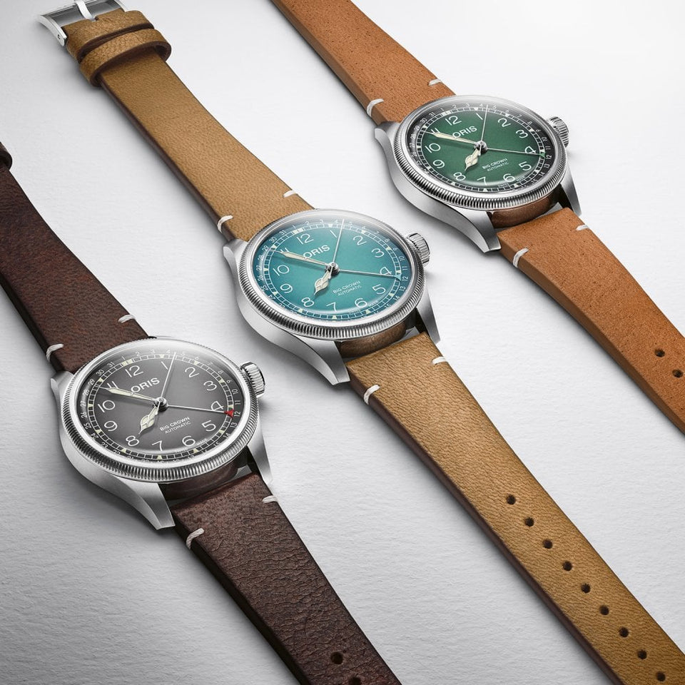 ORIS Big Crown X Cervo Volante 37mm Automatic Watch | Green Dial