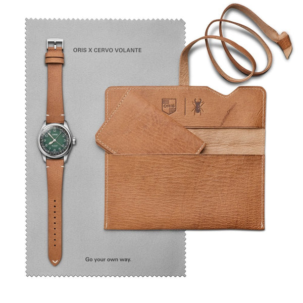 ORIS Big Crown X Cervo Volante 37mm Automatic Watch | Green Dial