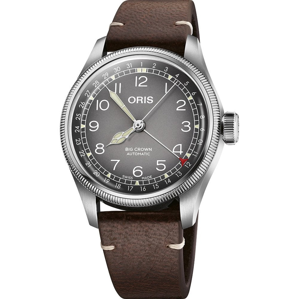 ORIS Big Crown X Cervo Volante 37mm Automatic Watch | Grey Dial