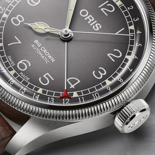 ORIS Big Crown X Cervo Volante 37mm Automatic Watch | Grey Dial