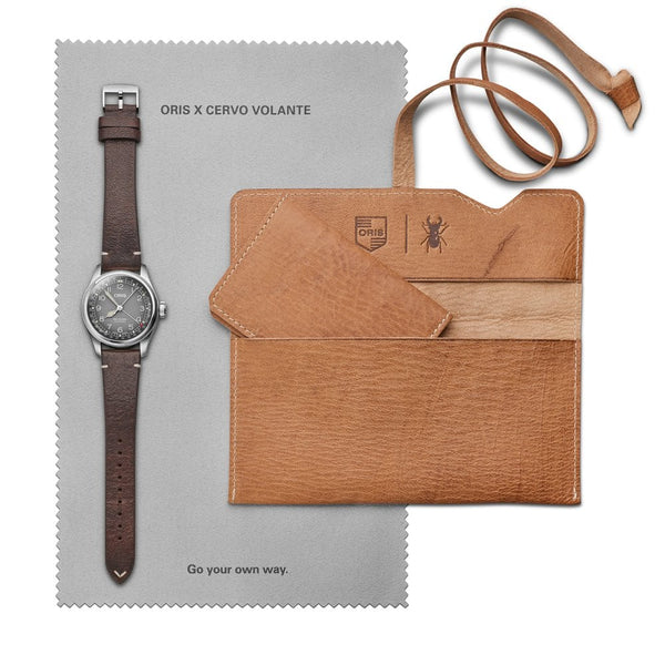 ORIS Big Crown X Cervo Volante 37mm Automatic Watch | Grey Dial