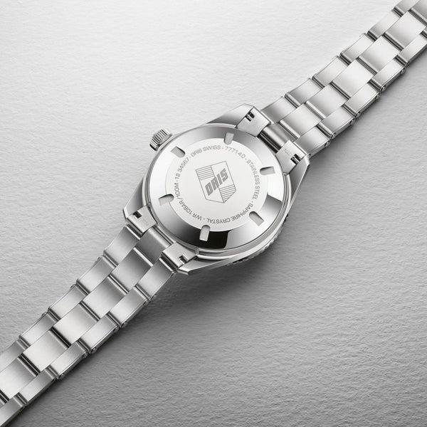 ORIS Cotton Candy' Diver's Sixty-Five Stainless Steel Watch, Blue