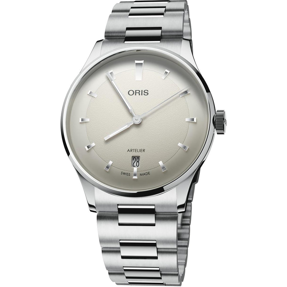 ORIS Men's ARTELIER 38mm Urban Dress White Dial Watch