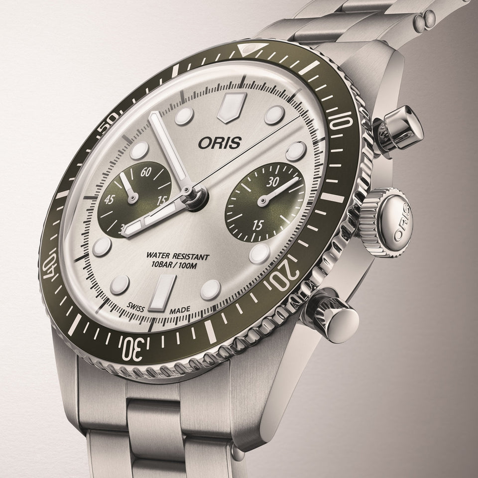 ORIS Men's Divers Sixty-Five 40mm Chronograph Watch