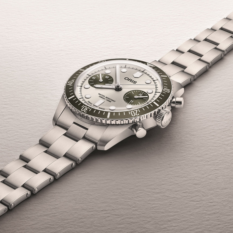 ORIS Men's Divers Sixty-Five 40mm Chronograph Watch