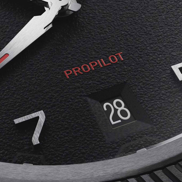ORIS Men's ProPilot Date Automatic Black Dial Bracelet Watch