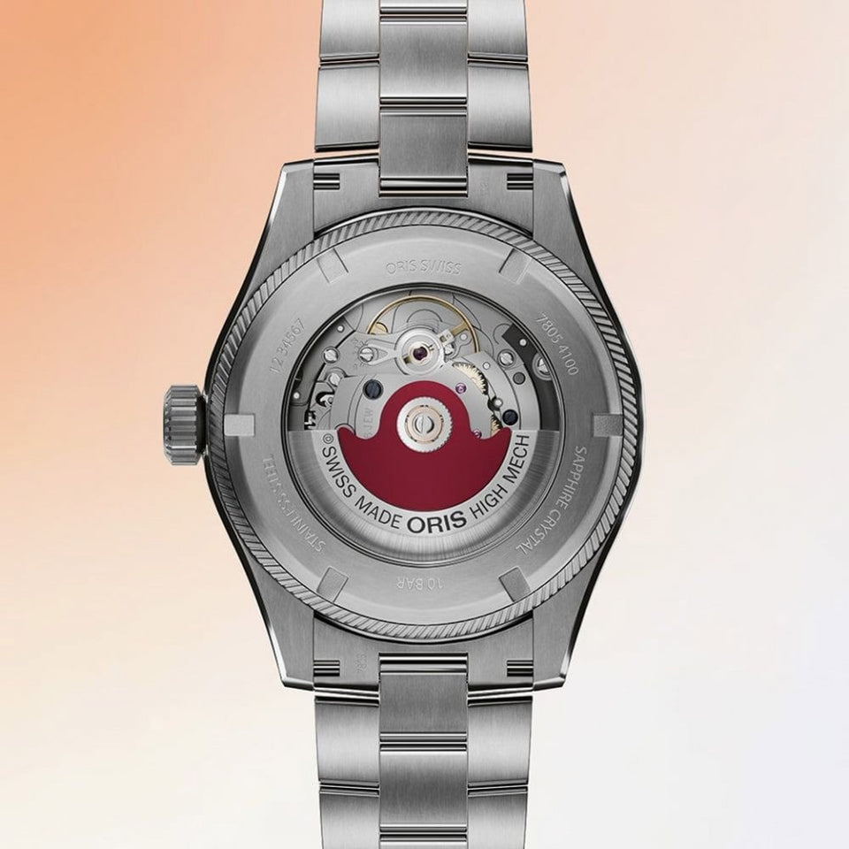 ORIS Men's ProPilot Date Automatic Black Dial Bracelet Watch
