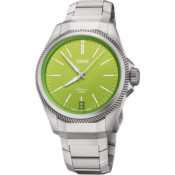 ORIS Men's ProPilot X Kermit Edition Calibre 400 Automatic Watch
