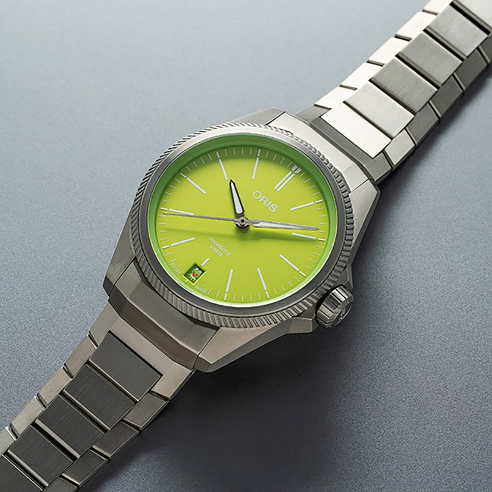 ORIS Men's ProPilot X Kermit Edition Calibre 400 Automatic Watch